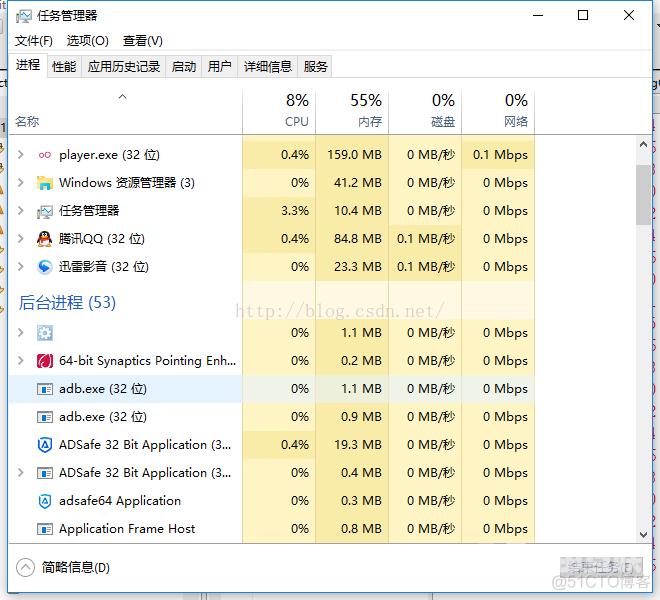 eclipse在运行模拟器时候提示：Adb connection Error:远程主机强迫关闭了一个现有的连接_Adb connection Erro_02