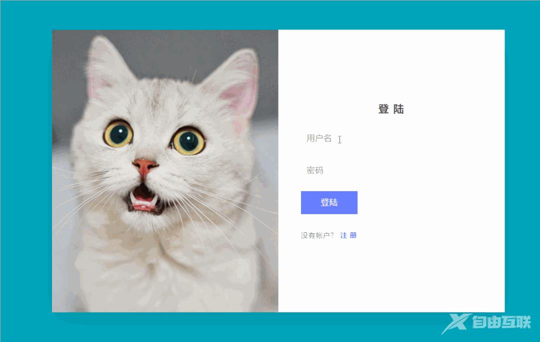 【每日一练】58— 写一个登录和注册页_css_03