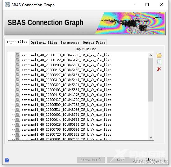 SARScape中用sentinel-1数据做SBAS-InSAR完整流程（1/2）_基线_07