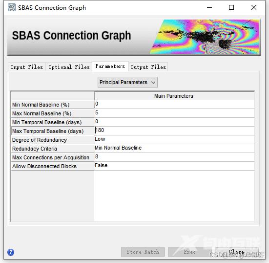 SARScape中用sentinel-1数据做SBAS-InSAR完整流程（1/2）_基线_09