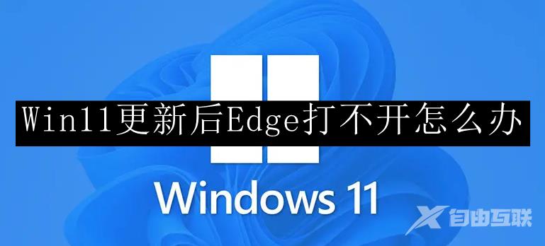 Win11更新后Edge打不开怎么办