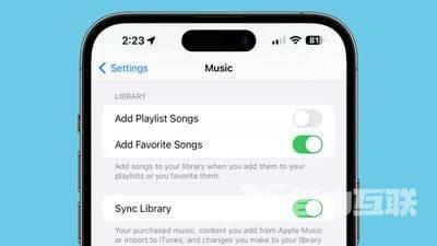 如何阻止收藏的歌曲自动添加到iPhone音乐库