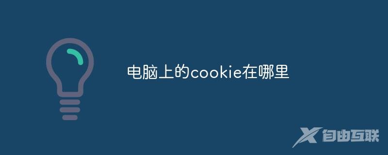 电脑上的cookie在哪里