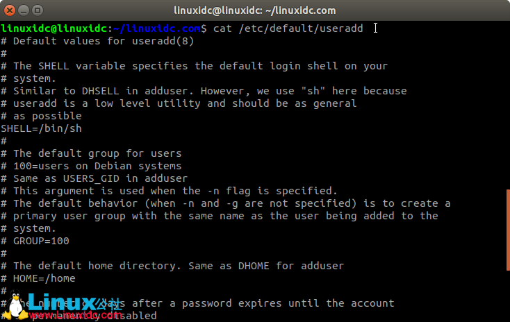 Linux useradd命令添加新用户图文详解