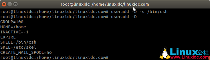 Linux useradd命令添加新用户图文详解