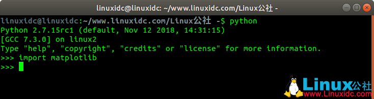 Linux使用pip3和pip安装numpy,scipy,matplotlib等第三方库