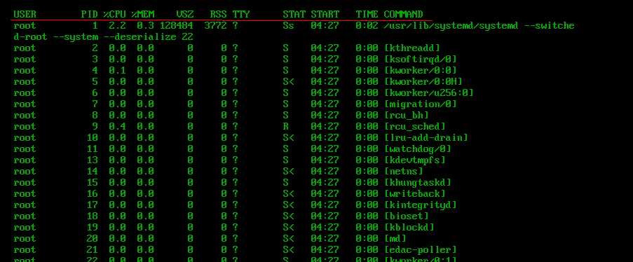 Linux中如何查看进程和控制进程