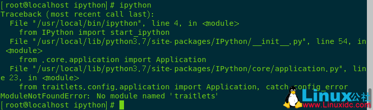 CentOS 7.5下Python 3安装IPython