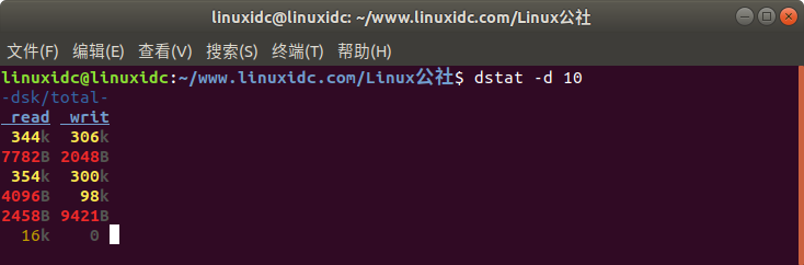 用于检测查看磁盘活动的Linux命令