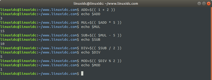 在Linux终端中进行算术运算的5种方法