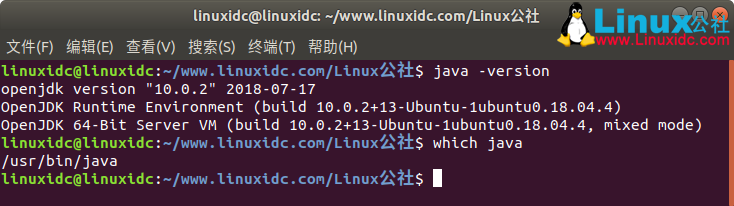 Ubuntu 18.04下JDK与Eclipse安装配置