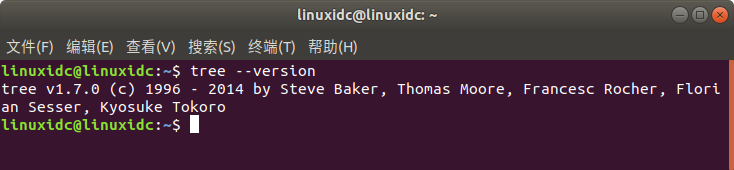 Linux tree命令实例详解