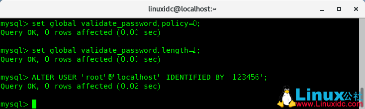 MySQL 8.0 设置简单密码报错ERROR 1819 (HY000): Your passwor