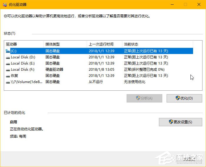 Windows10判断SSD磁盘的四种方式