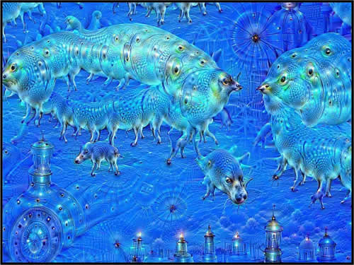 Google Deep Dreams 的示例