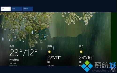 Win8.1自带的天气应用怎么使用？老司机教你使用Win8.1天气应用功能