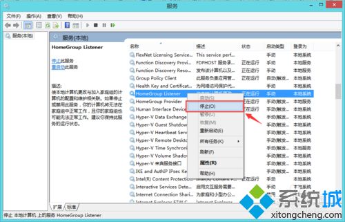 win8.1开机后桌面出现家庭组怎么办