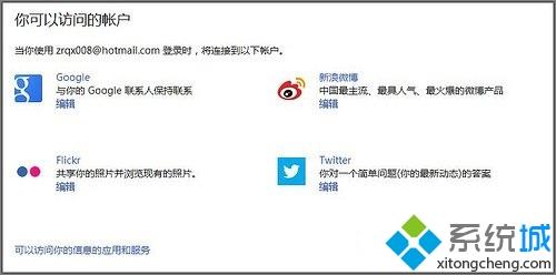 win8人脉怎么添加twitter账户