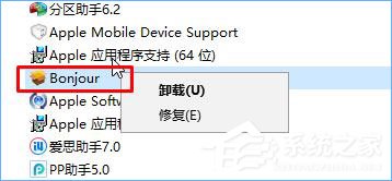 Win10 mdnsresponder程序怎么卸载？