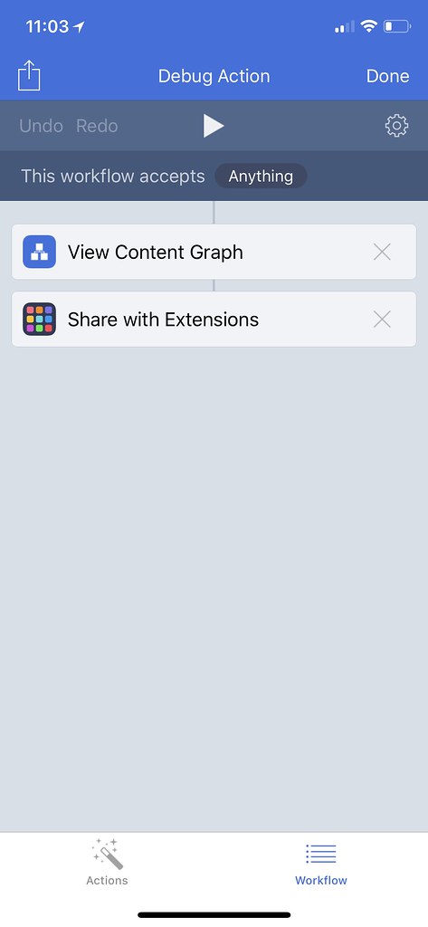Workflow: Debug Action
