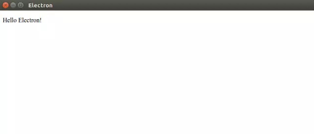 使用Bootstrap、Electron和JavaScript开发桌面应用