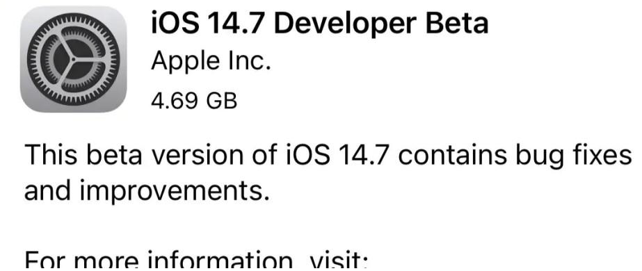 iOS 14.7测试版升级_iOS 14.7测试版一键刷机教程
