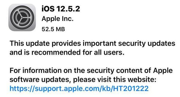iOS 12.5.2 正式版_iOS 12.5.2正式版一键刷机教程