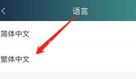 爱奇艺怎么设置繁体中文？爱奇艺设置繁体中文的详细步骤截图