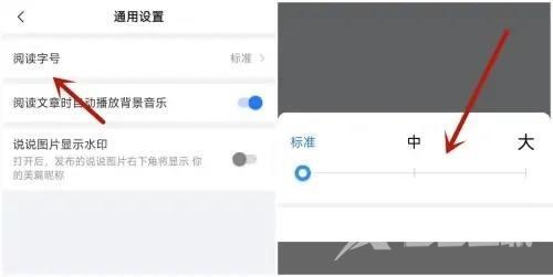 美篇阅读字号怎么设置？美篇阅读字号设置教程截图