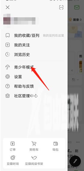 豆瓣青少年模式在哪里?豆瓣青少年模式查看方法截图