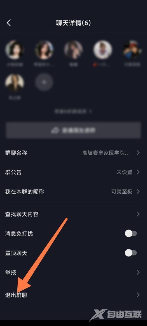 抖音极速版怎么退出群聊？抖音极速版退出群聊教程截图