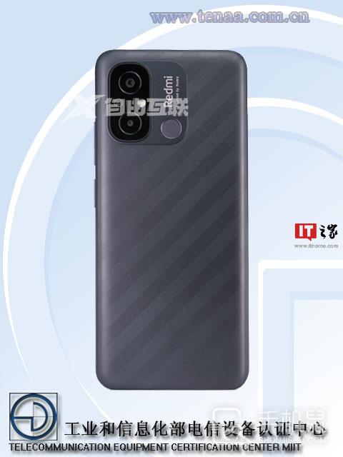 红米新机入网图公布：水滴屏 + 后置指纹识别，预计为Redmi 11A插图3