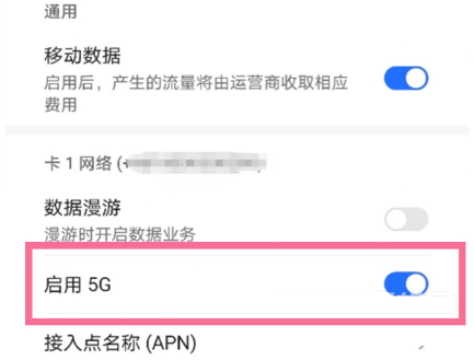 荣耀60在哪里开启5G网络？荣耀60开启5G网络操作方法截图