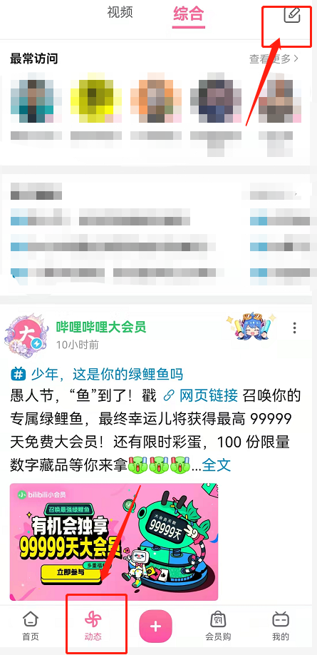 哔哩哔哩年度小会员绿色名字表情怎么设置？哔哩哔哩年度小会员绿色名字表情设置教程截图