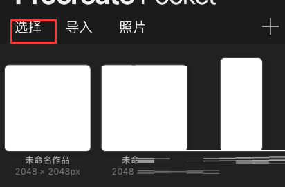 procreate pocket在哪里删除作品?procreate pocket删除作品方法截图