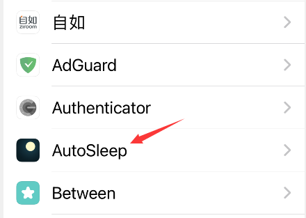 autosleep如何设置成英文？autosleep设置成英文方法分享截图