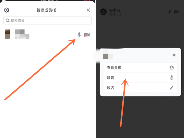 腾讯会议怎么设置禁言？腾讯会议设置禁言操作方法截图