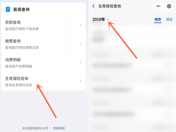微信怎么查询生育险？微信查询生育险详细步骤截图