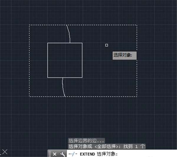 AutoCAD延伸图形的方法