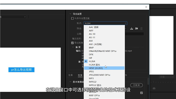 pr怎么把视频导出来