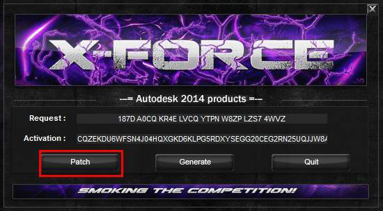 CAD2014怎样使用注册机?