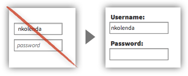 UX 策略 61 - 始终保持表单标签可见