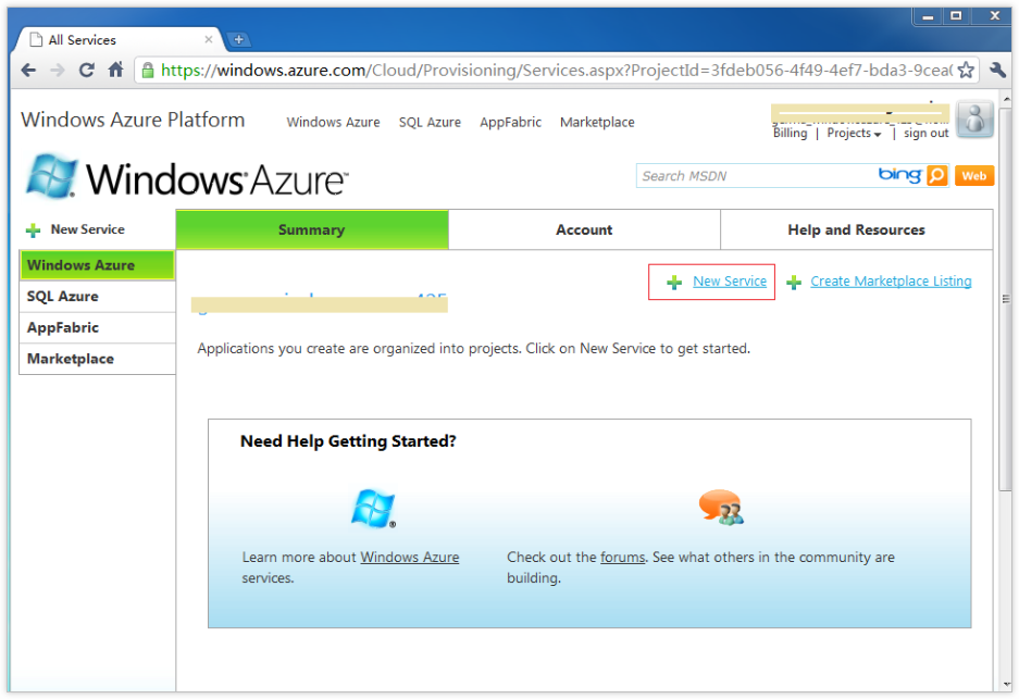 SQL Azure