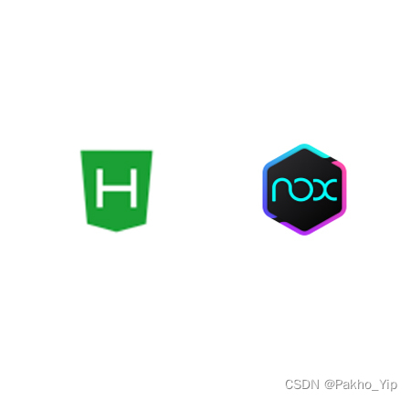 HBuilderX和夜神模拟机icon