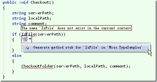 generate-method-stub