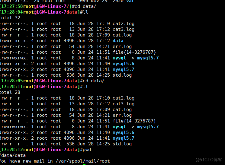 10、标准I/O输入输出重定向及管道_Linux_30