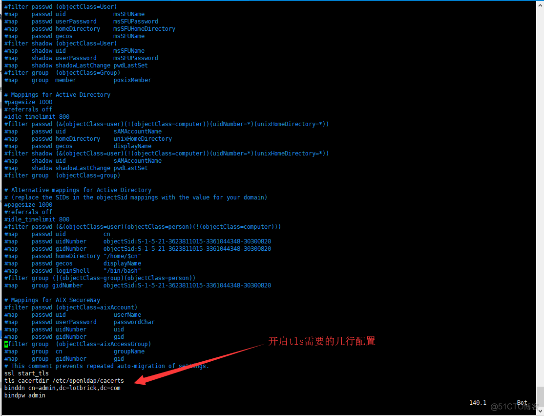 Centos7 搭建LDAP并启用TLS加密