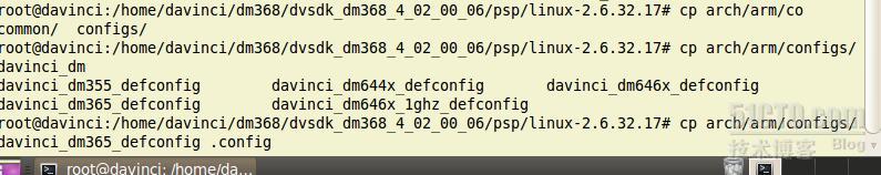 DAVINCI DM365-DM368开发攻略——linux-2.6.32的移植_移植