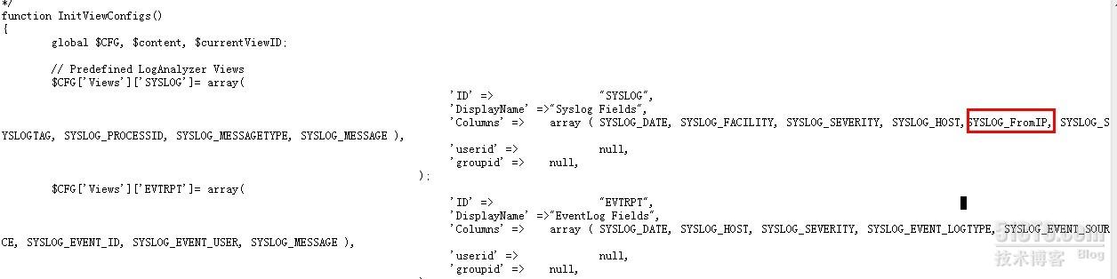 解决rsyslog+loganalyzer不能同时显示IP和主机名（原创）_日志管理系统_04