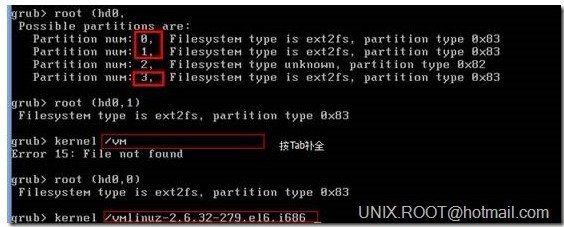 教你一招超级简单的方法快速搞定grub.conf文件的丢失及损坏_grub修复_07